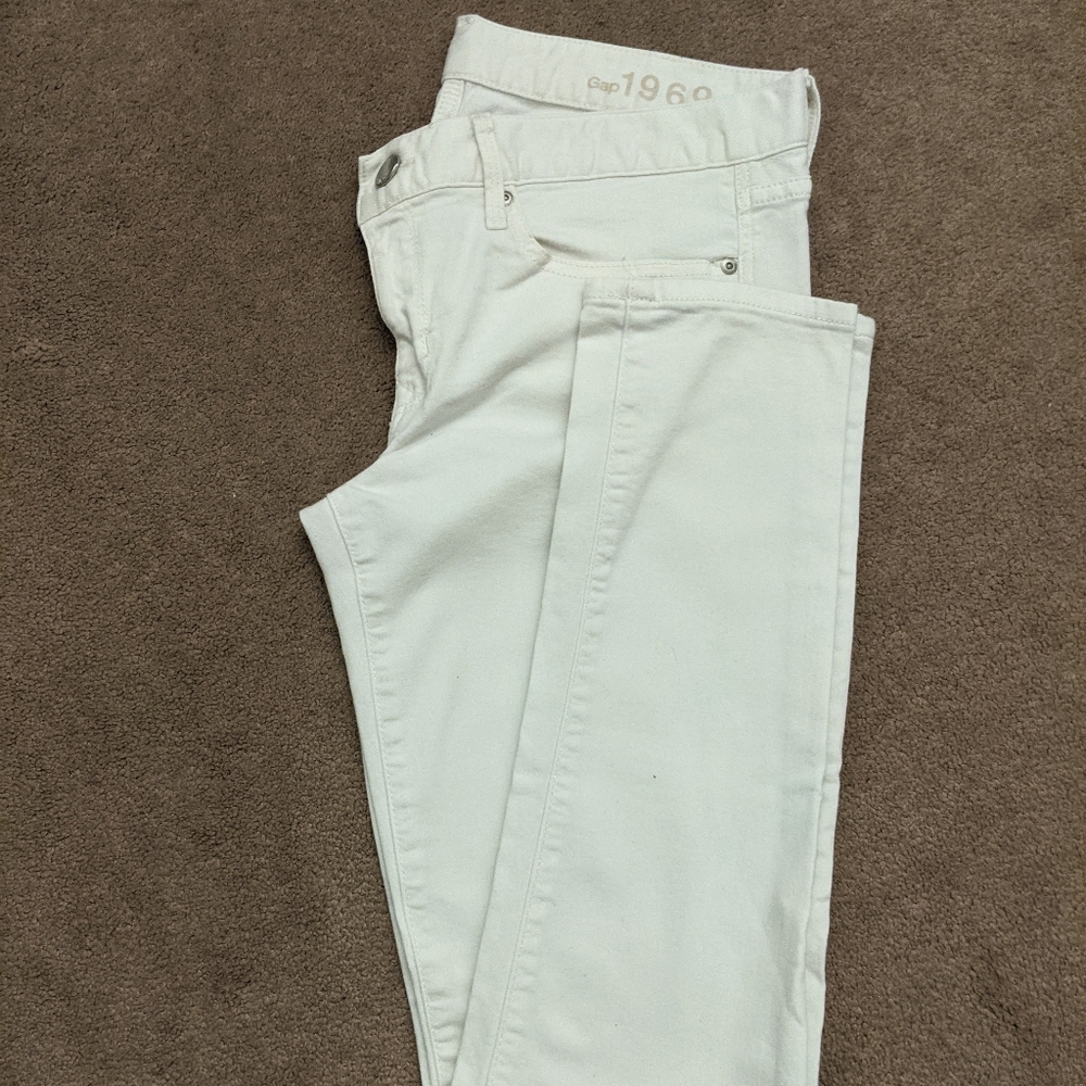 White Denim Jeans